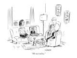 "We met online." - New Yorker Cartoon Premium Giclee Print by David Sipress