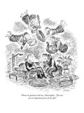 "Please be patient with me, Christopher.  The arts are an important part o…" - New Yorker Cartoon Premium Giclee Print by Edward Koren