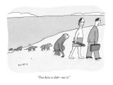 "You have a club—use it." - New Yorker Cartoon Premium Giclee Print by Peter C. Vey