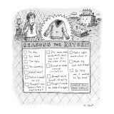Reasons for Return - New Yorker Cartoon Premium Giclee Print by Roz Chast