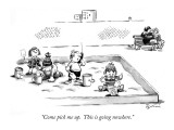 "Come pick me up.  This is going nowhere." - New Yorker Cartoon Premium Giclee Print by Eldon Dedini
