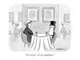 "It's not you—it's my anaphylaxis." - New Yorker Cartoon Premium Giclee Print by C. Covert Darbyshire