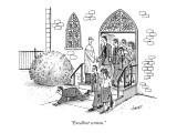 "Excellent sermon." - New Yorker Cartoon Premium Giclee Print by Tom Cheney