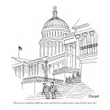 "Of course it would be a different story entirely if we could extract crud…" - New Yorker Cartoon Premium Giclee Print by Jack Ziegler