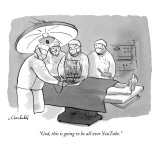 "God, this is going to be all over YouTube." - New Yorker Cartoon Premium Giclee Print by Marshall Hopkins