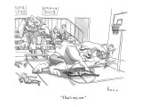 "That's my son." - New Yorker Cartoon Premium Giclee Print by Zachary Kanin