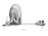 "Now what?" - New Yorker Cartoon Premium Giclee Print by Jason Patterson