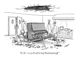 "O. K.—so we'll call it beef Rachmaninoff. - New Yorker Cartoon Premium Giclee Print by Tom Cheney