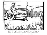 "Right now, I'm dealing with all this spring bullshit." - New Yorker Cartoon Premium Giclee Print by Bruce Eric Kaplan