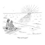 "That can't be good." - New Yorker Cartoon Premium Giclee Print by Danny Shanahan