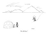 "It's Al Gore." - New Yorker Cartoon Premium Giclee Print by David Sipress