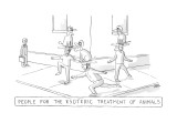 esoteric treatment - New Yorker Cartoon Premium Giclee Print by Michael Rae-Grant