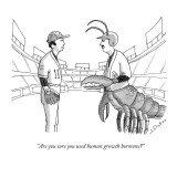 "Are you sure you used human growth hormone?" - New Yorker Cartoon Premium Giclee Print by Joe Dator