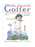 The American Golfer April 4, 1925 Premium Giclee Print by James Montgomery Flagg