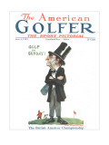The American Golfer June 2, 1923 Premium Giclee Print by James Montgomery Flagg