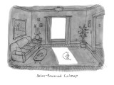 Solar Powered Cat Nap. - New Yorker Cartoon Premium Giclee Print by Jason Patterson