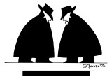 "[Redacted]" - New Yorker Cartoon Premium Giclee Print by Charles Barsotti