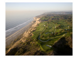 Torrey Pine Municpal G. Cse., South Course, aerial Premium Photographic Print by Stephen Szurlej