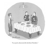 "I see you've discovered the heirloom Twinkies." - New Yorker Cartoon Premium Giclee Print by David Borchart