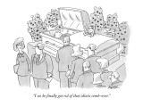 "I see he finally got rid of that idiotic comb-over." - New Yorker Cartoon Premium Giclee Print by Jack Ziegler