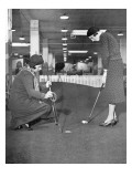 Glenna Collett and Diana Fishwick,The American Golfer March 1931 Premium Photographic Print by Unknown Unknown