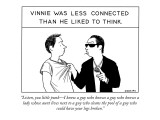 "Listen, you little punk—I know a guy who knows a guy who knows a lady who… Premium Giclee Print by Alex Gregory