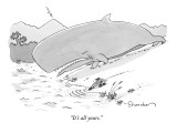 "It's all yours." - New Yorker Cartoon Premium Giclee Print by Danny Shanahan