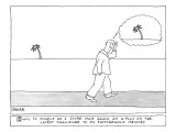 "Kudos" - New Yorker Cartoon Premium Giclee Print by Jack Ziegler