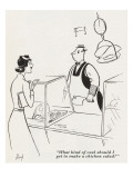 Gourmet - June, 1941 Premium Giclee Print by Lloyd 