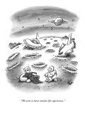 "We seem to have similar life experiences." - New Yorker Cartoon Premium Giclee Print by Frank Cotham