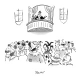 "My joke!" - New Yorker Cartoon Premium Giclee Print by Mike Twohy