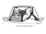 "Prison has changed you, Mom." - New Yorker Cartoon Premium Giclee Print by Marshall Hopkins