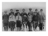 Pinehurst Resort & Country Club, young boys' golf club Premium Photographic Print by Unknown Unknown