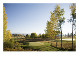 Osprey Meadows Golf Course, Holes 16 and 17 Premium Photographic Print by Stephen Szurlej