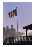 U.S. flag at Pinehurst Premium Photographic Print by Dom Furore