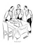 Gourmet - November, 1946 Premium Giclee Print by Leonard Burland