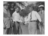 Bobby Jones, 1925 U.S. Amateur at Oakmont Country Club Premium Photographic Print by Unknown Unknown