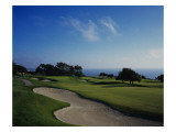 Torrey Pines Municipal G.Cse., Hole 2 Premium Photographic Print by Stephen Szurlej