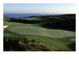 Pelican Hill Golf Club, Hole 18 Premium Photographic Print by Stephen Szurlej