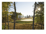 Osprey Meadows Golf Course, Hole 16 bunker Premium Photographic Print by Stephen Szurlej