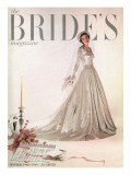 Brides Cover - October, 1948 Premium Giclee Print by Ernst Beadle