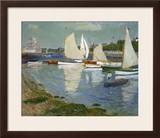 Le Port De L'Orient, 1890 Framed Giclee Print by Henry Moret