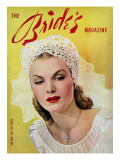 Brides Cover - August, 1943 Premium Giclee Print by Wynn Richards