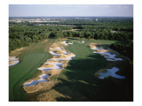 Bethpage State Park Black Course, Holes 10 and 11 Premium Photographic Print by Stephen Szurlej