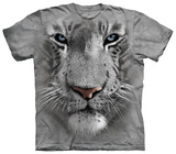 White Tiger Face T-shirts