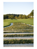 Oakmont Country Club, Hole 3, 'Church Pews' bunker Premium Photographic Print by Stephen Szurlej