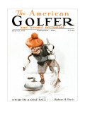 The American Golfer January 23, 1923 Premium Giclee Print by James Montgomery Flagg
