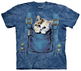 Kitty Overalls T-shirt