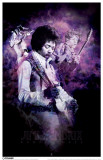 Jimi Hendrix - Purple Haze Masterprint