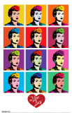 I Love Lucy - Pop Art Masterprint